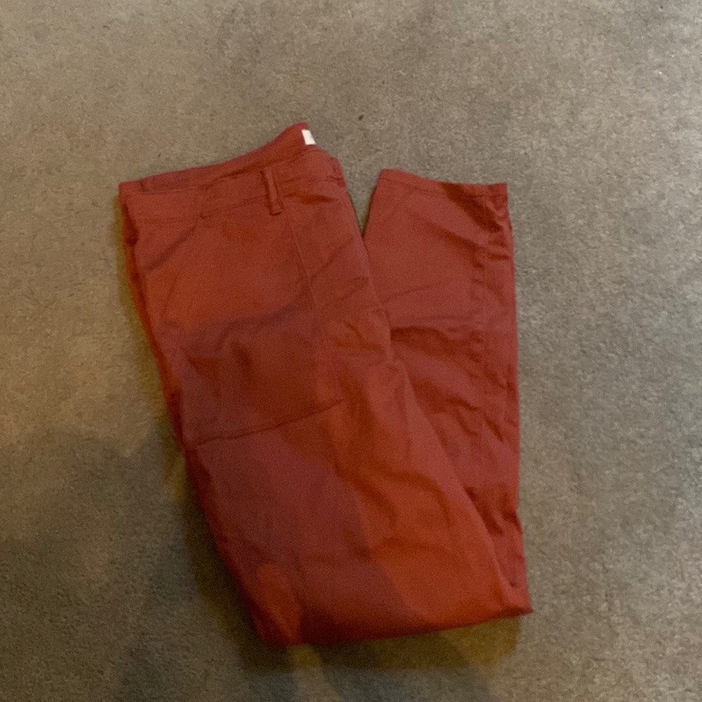 Burnt orange skinny pants from Mason & Belle. Size 16.